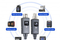 Bezprzewodowy system audio mikrofon kolumna itp