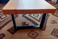 Stolik kawowy z litego dębu