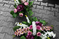 Stroiki sztuczne, kwiaty sztuczne, komplety, ko