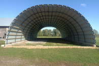 Hala łukowa 12 x 25 magazyn obora słoma garaż