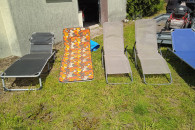 lezaki ogrodowe okazja firmowe