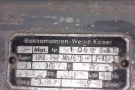 niemiecki sinik siłowy 3kw 945 obrotów, 54 kg