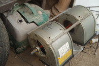 wentylatory 2 sztuki zszergowane