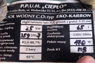 Piec na ekogroszek 25kw