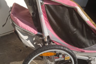 wozek riksza charlerloi firmowa do rowera