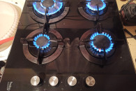 Płyta gazowa Beko gaz z butli zabudowa