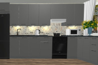 Meble Kuchenne Nessa 400cm na 180cv z Blatem